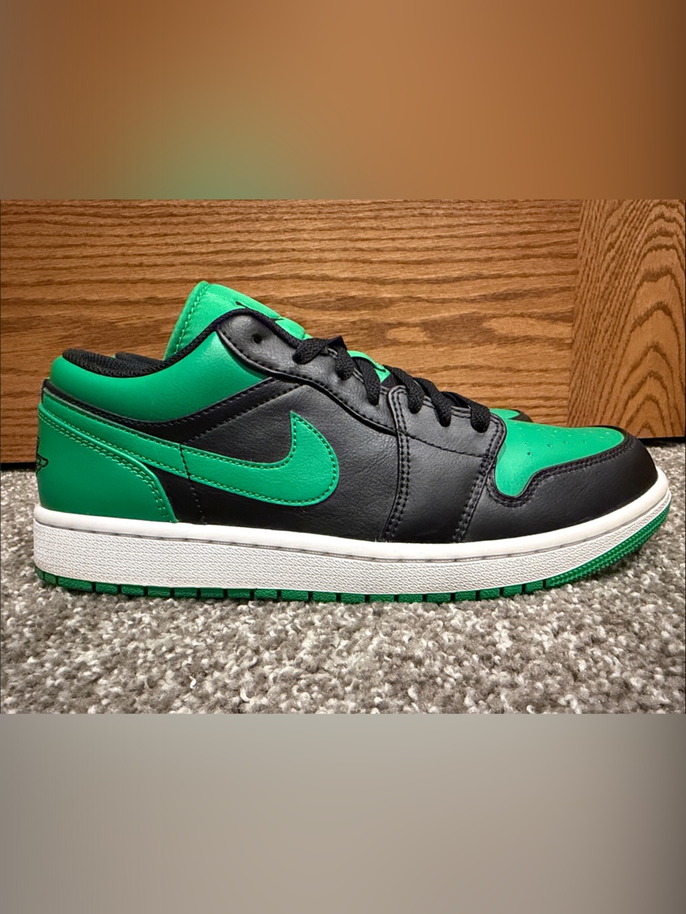 *Lucky Green* Air Jordan 1 Low size 9